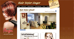 Desktop Screenshot of hair-styler-anger.de